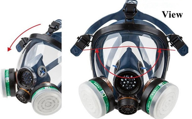 Gas Mask Respirator Lens