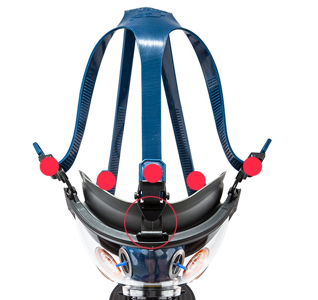 Gas Mask Respirator Strap