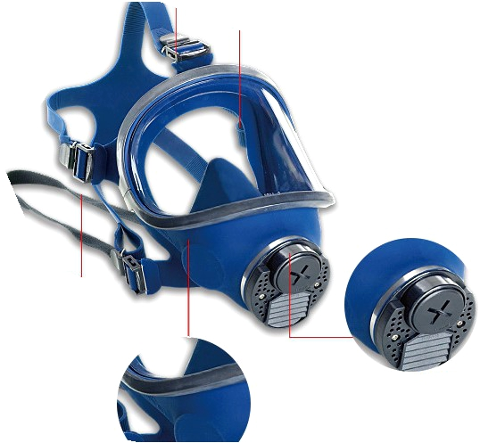 Facepiece Gas Respirator