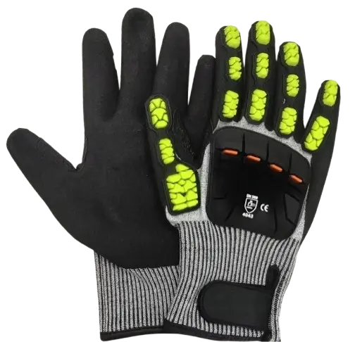 Impact resistance gloves